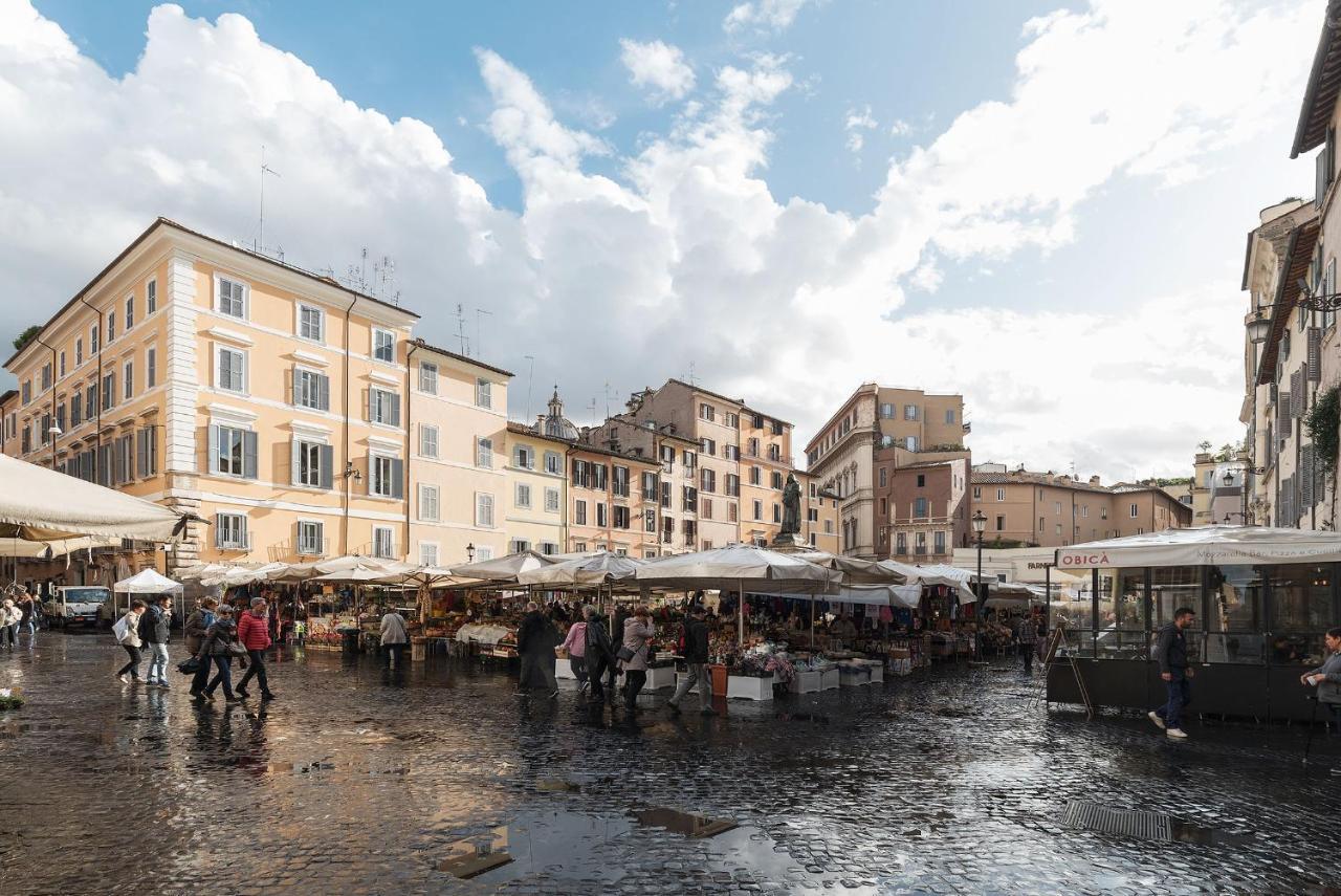 Amazing studio in Campo de Fiori - Air Conditioning - Free Wi-Fi Appartement Rome Buitenkant foto